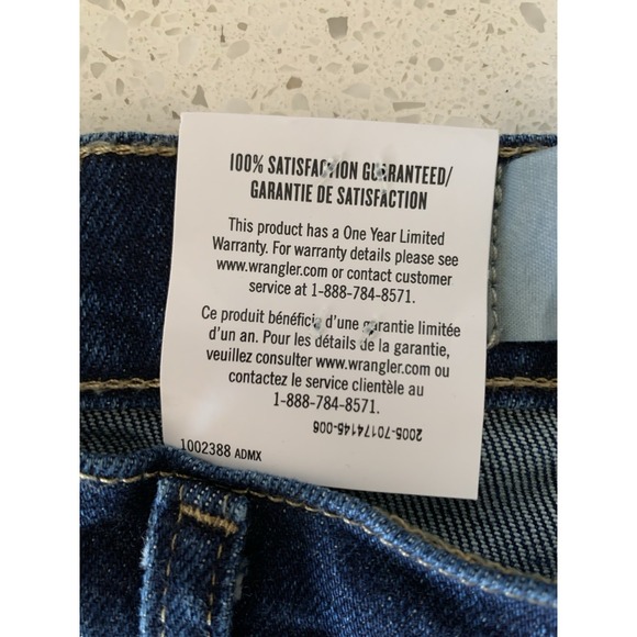 Wrangler Authentics Men's 34x36 ‎ Regular Fit Flex Jeans 10ZM100MF - Picture 8 of 9